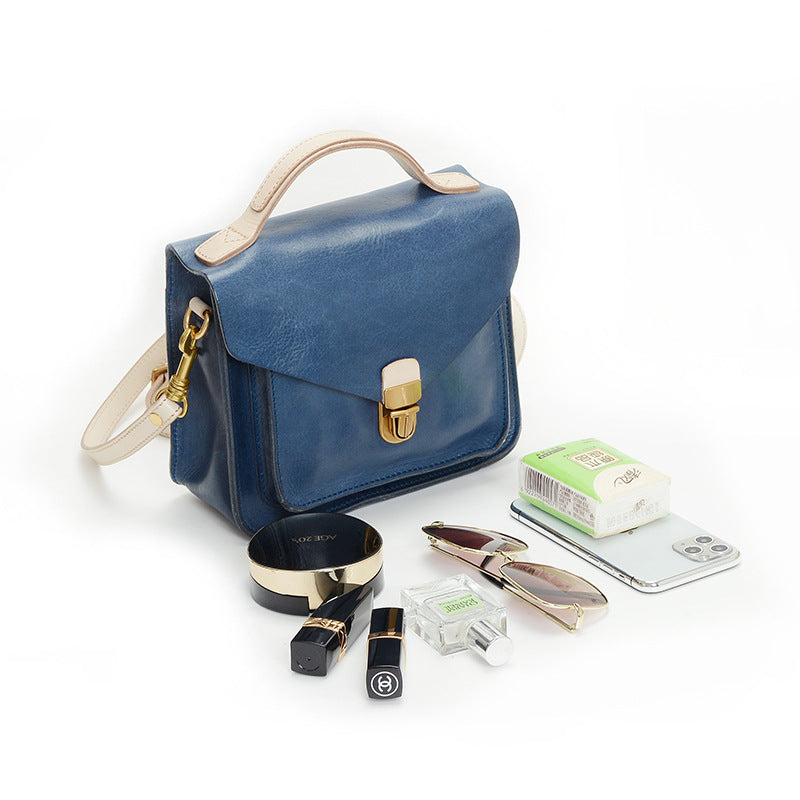 CobaltBag - Sac en véritable cuir - Beryleo