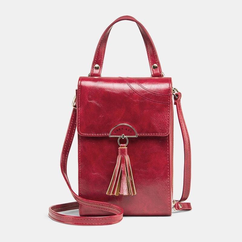 SOHO Bag - Sac pratique vintage en véritable cuir - Beryleo