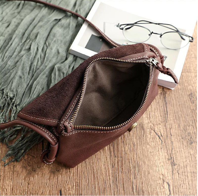 Vintage Sac en cuir - PochetteBag - Beryleo