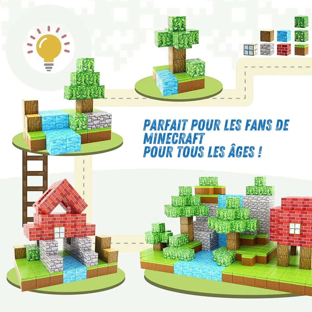 Beryleo™ - Blocs de Construction Magnétiques pour l'Apprentissage STEM