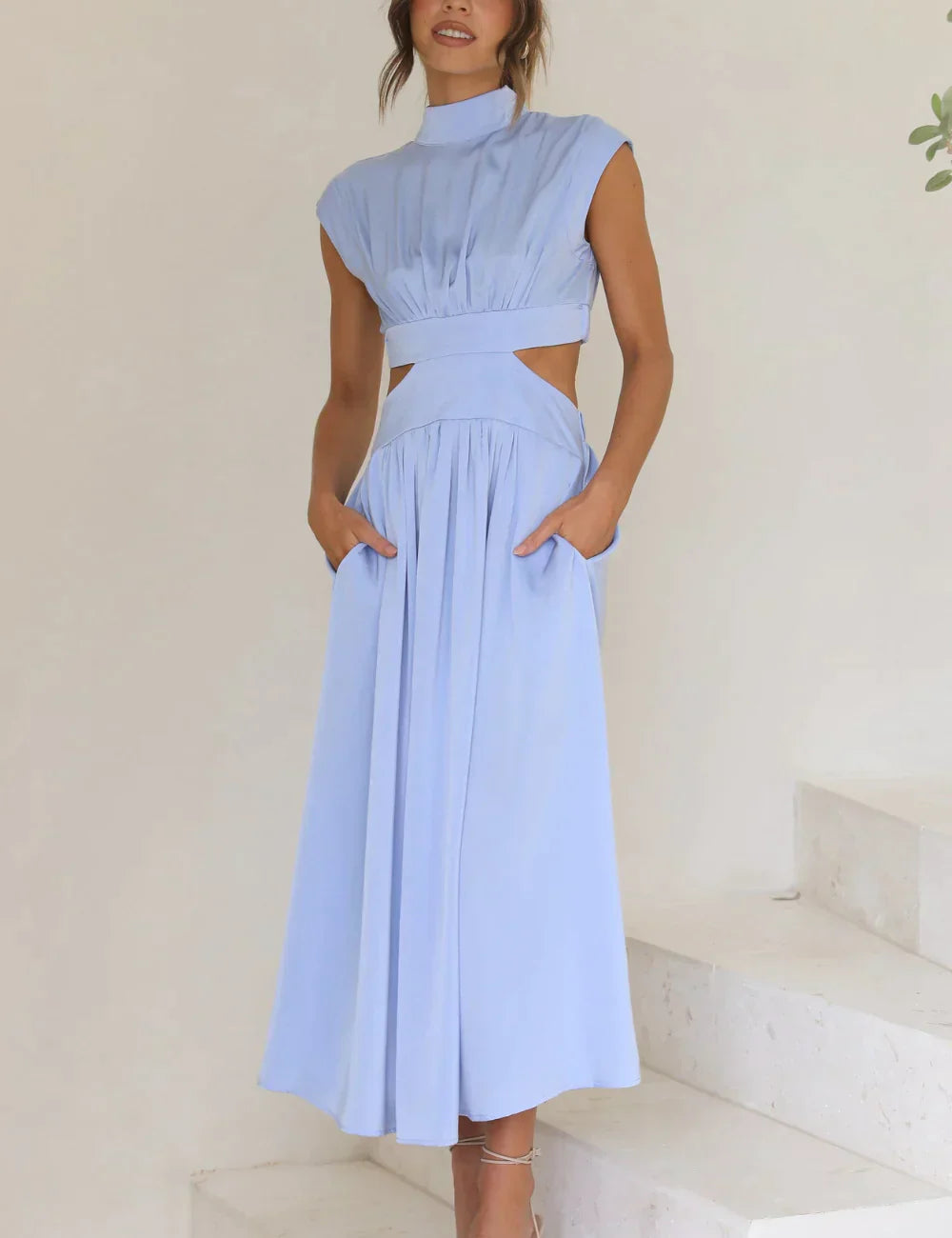 Valentina - Robe élégante avec poches - Chloé® Paris