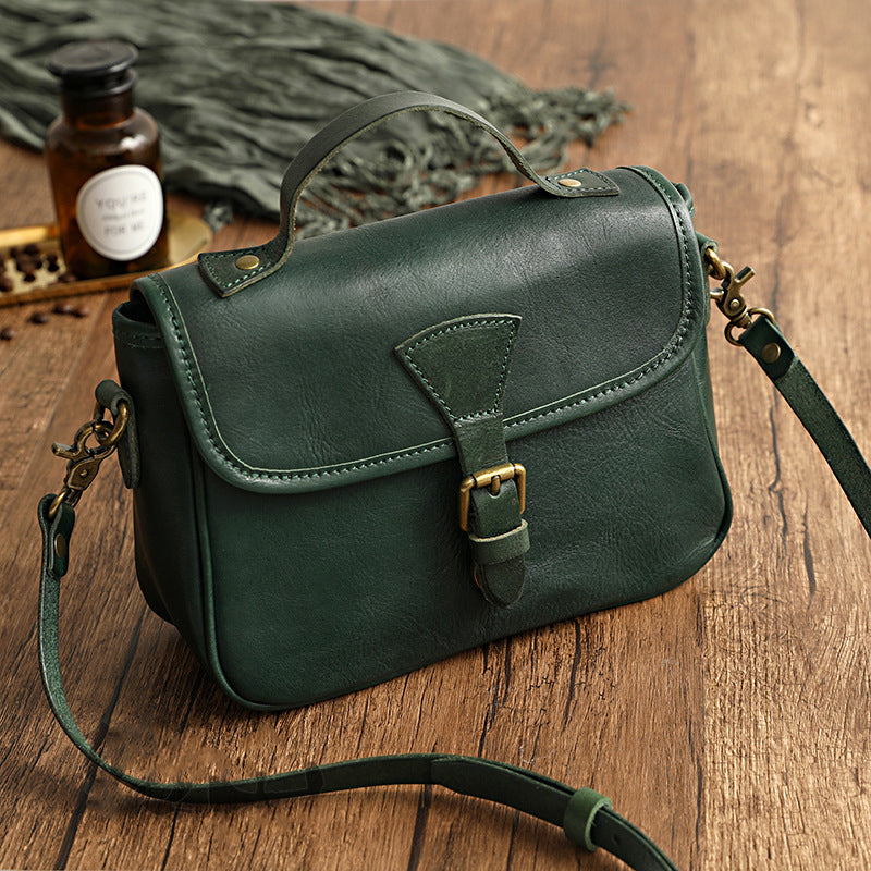 CleverBag - Sac vintage en véritable cuir - Beryleo