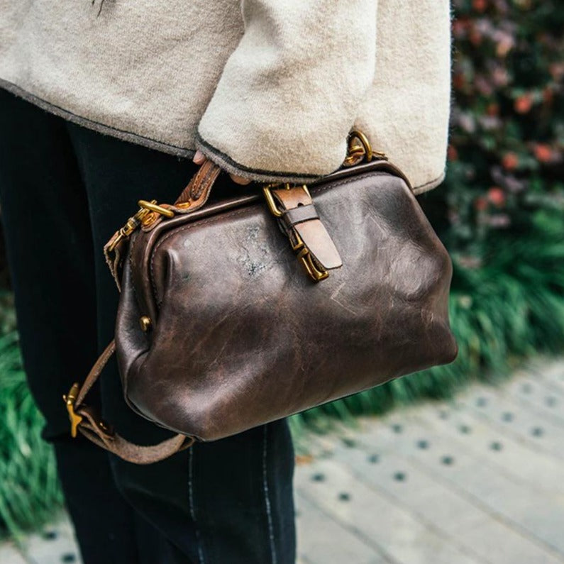 CottageBag - Fait main en véritable cuir - Beryleo