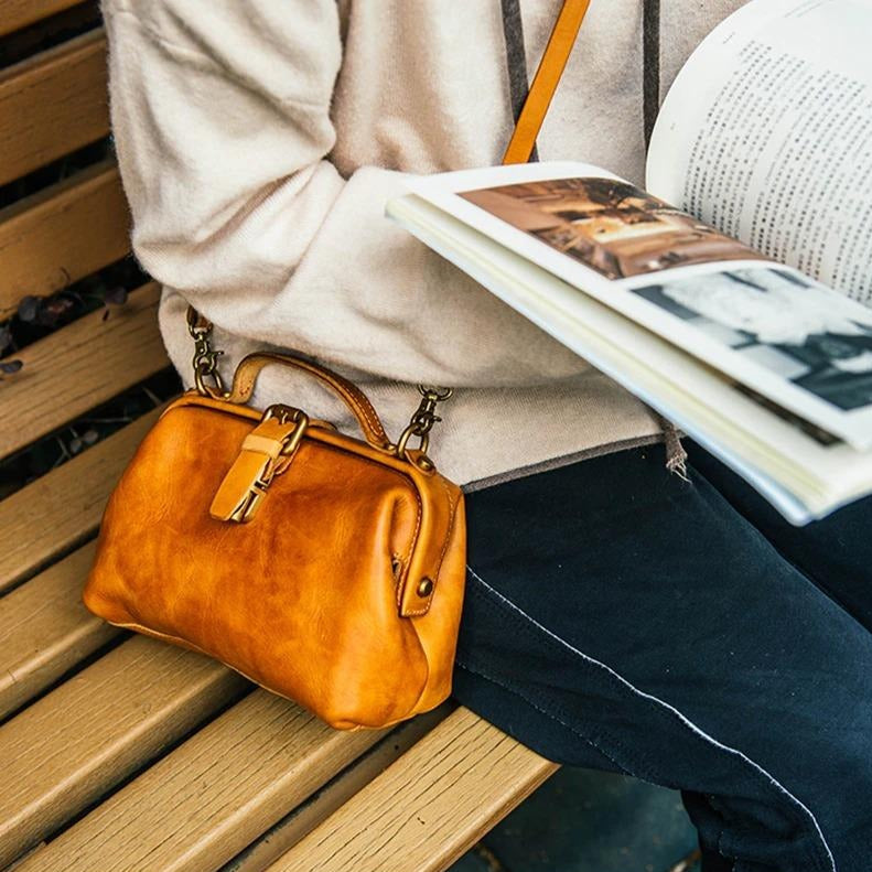 CottageBag - Fait main en véritable cuir - Beryleo