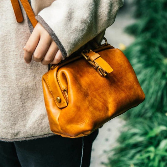 CottageBag - Fait main en véritable cuir - Beryleo