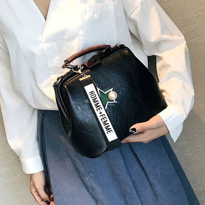 CountryBag - Sac vintage en cuir vegan - Beryleo