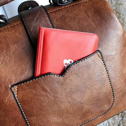 CountryBag - Sac vintage en cuir vegan - Beryleo