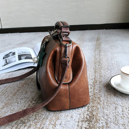 CountryBag - Sac vintage en cuir vegan - Beryleo