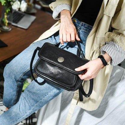 CraftBag - Sac vintage en véritable cuir - Beryleo