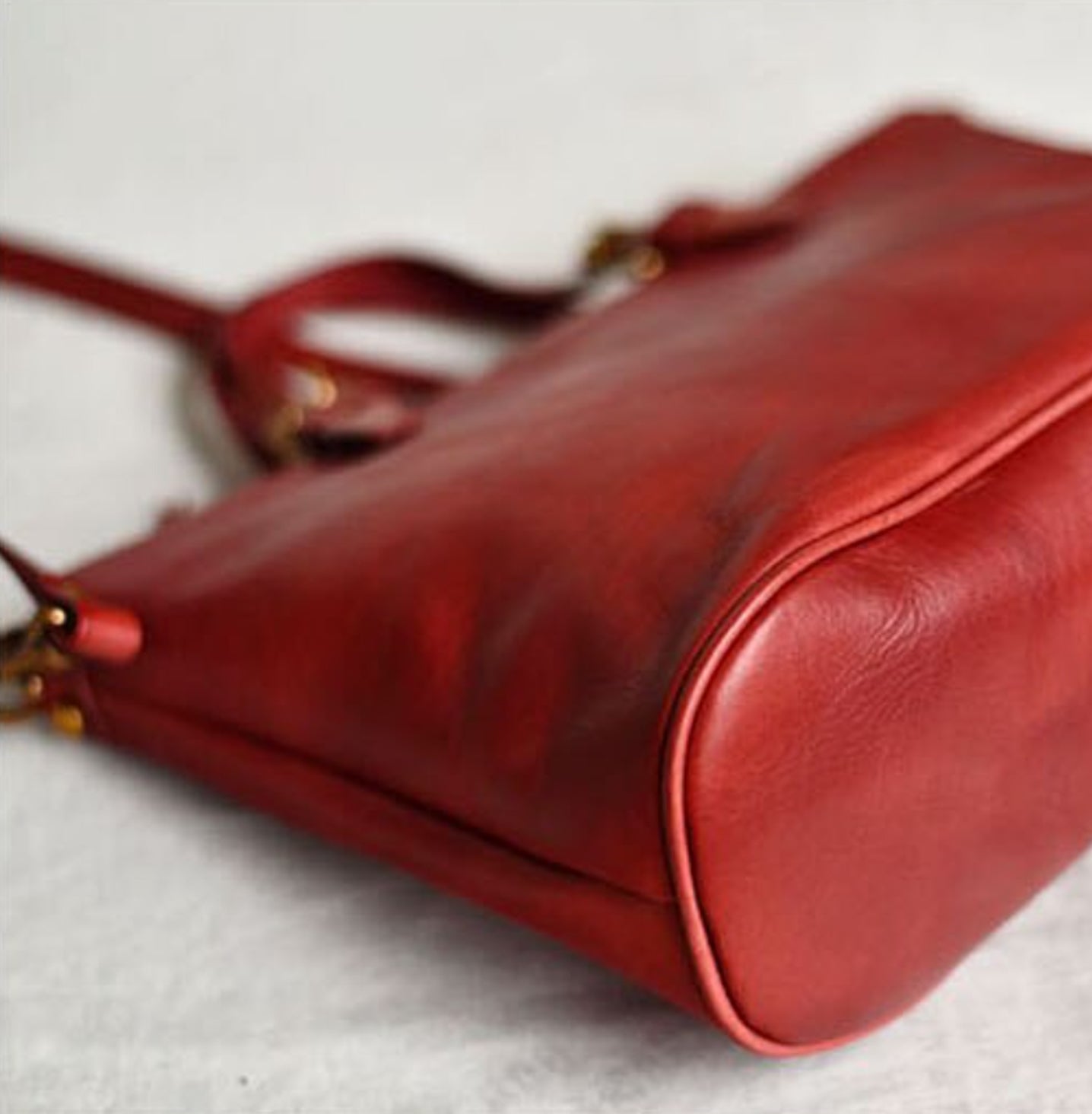 ElegancyBag - Sac vintage en véritable cuir - Beryleo