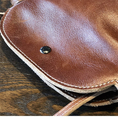 LeanBag - Sac Vintage en cuir - Beryleo