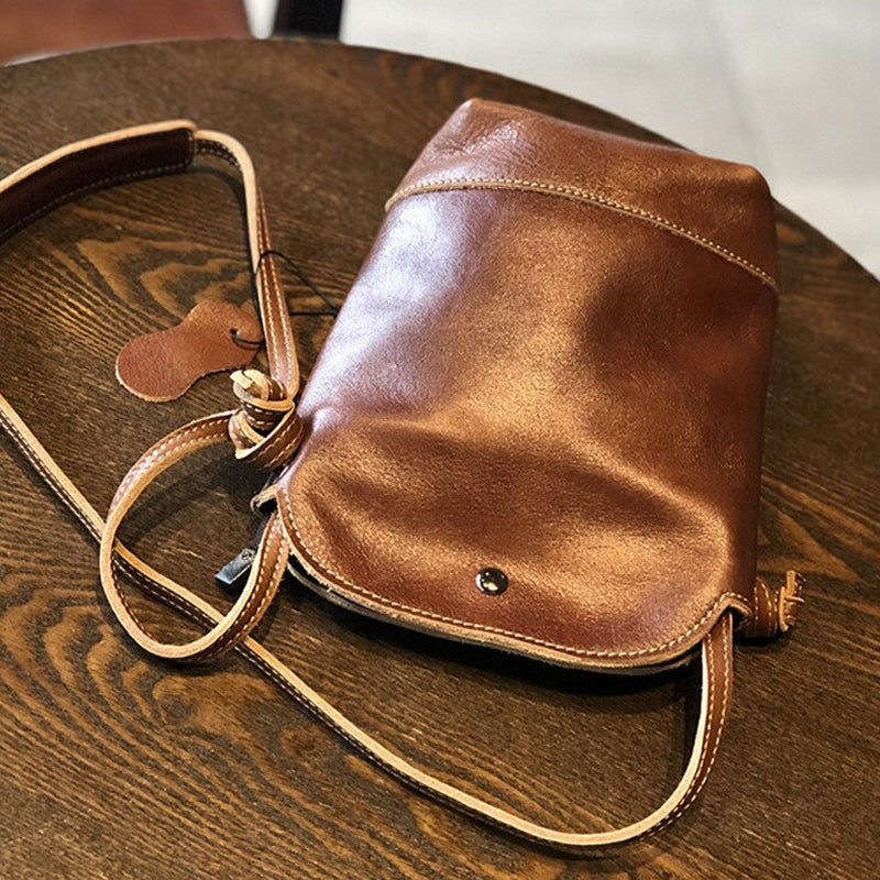 LeanBag - Sac Vintage en cuir - Beryleo