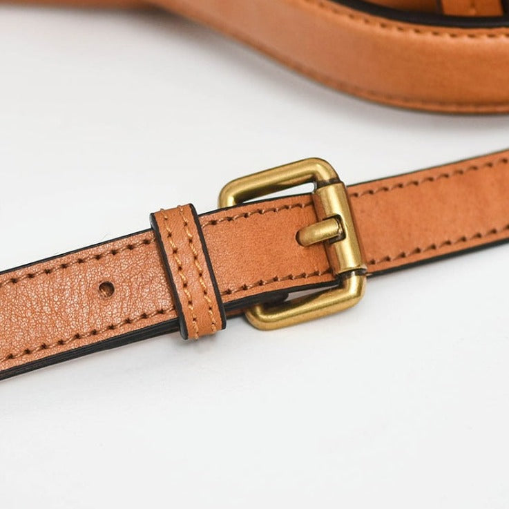 MessengerBag - Sac vintage en véritable cuir - Beryleo