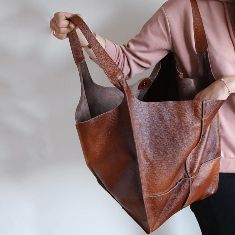 Origami Bag - Sac à main d’exception dépliable en cuir vegan - Beryleo