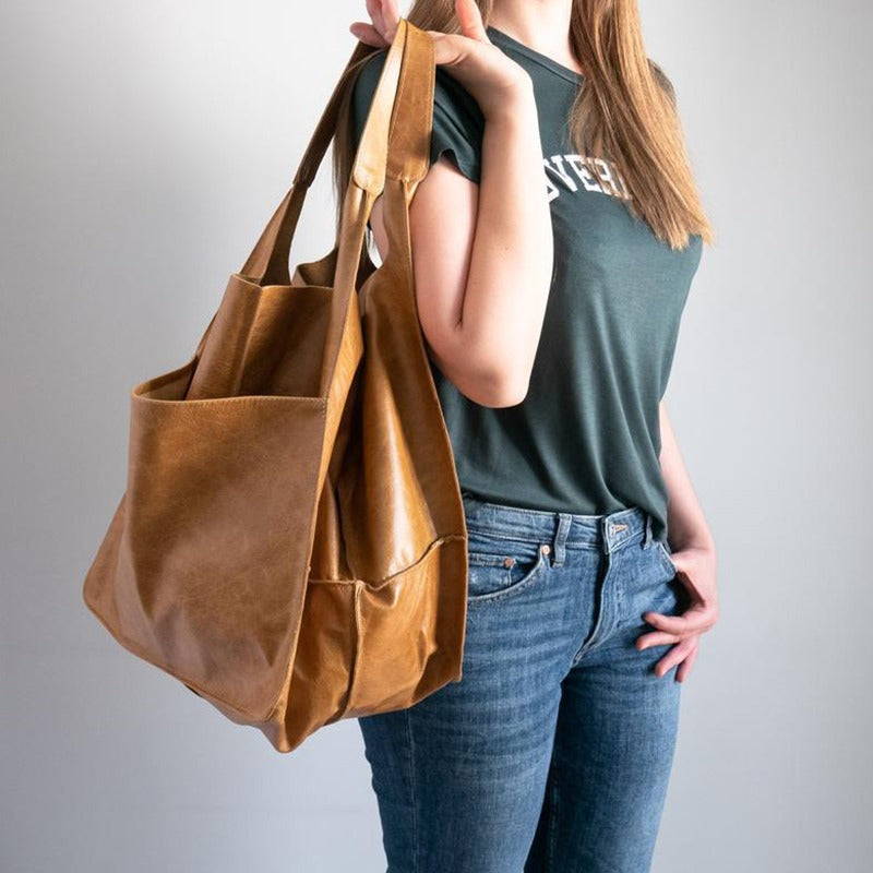 Origami Bag - Sac à main d’exception dépliable en cuir vegan - Beryleo
