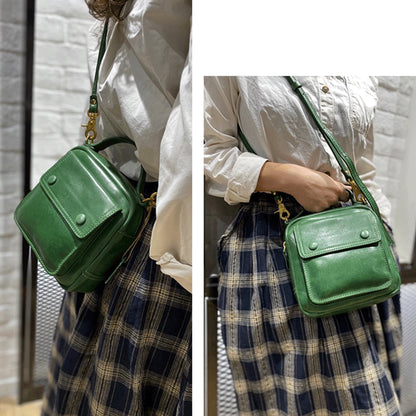 PocketBag - Sac vintage en véritable cuir - Beryleo