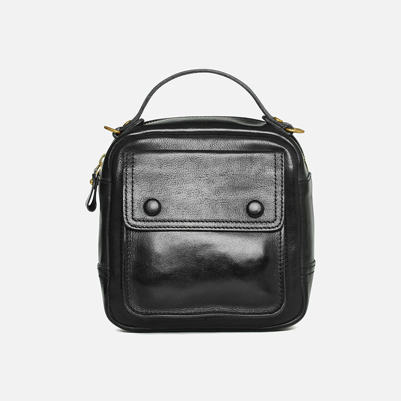 PocketBag - Sac vintage en véritable cuir - Beryleo