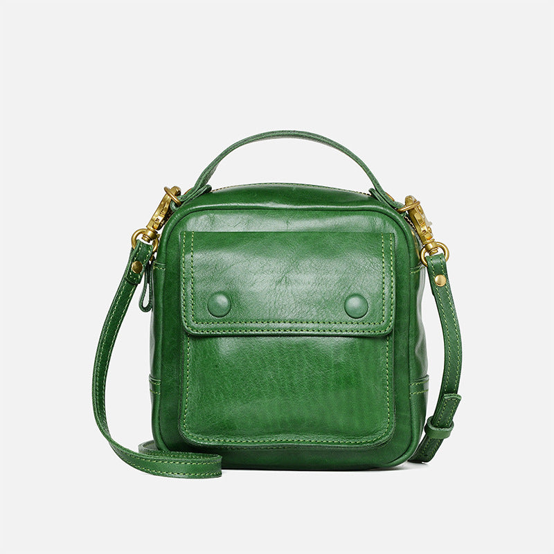 PocketBag - Sac vintage en véritable cuir - Beryleo