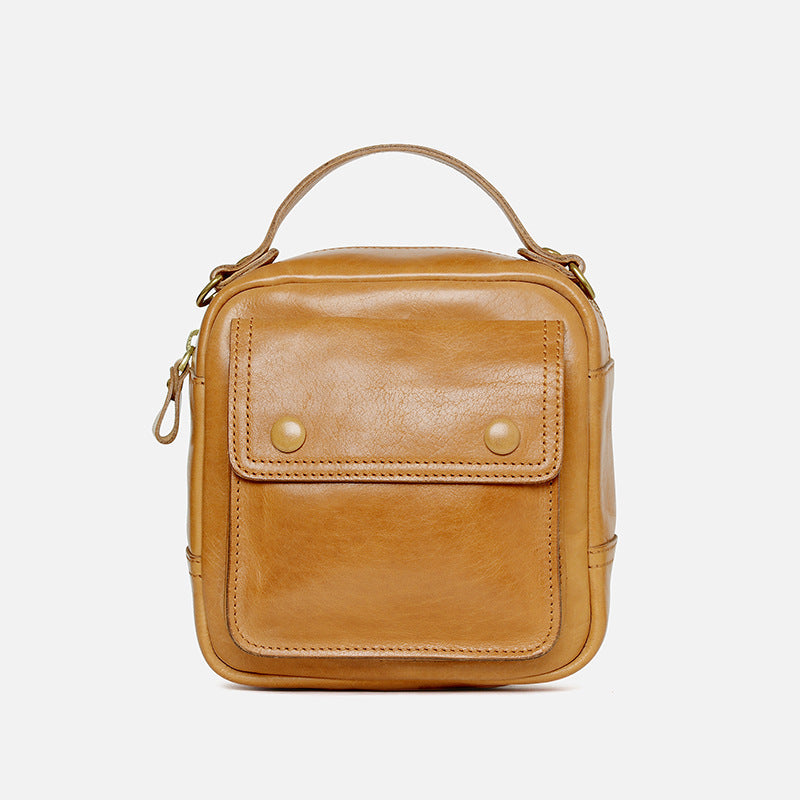 PocketBag - Sac vintage en véritable cuir - Beryleo