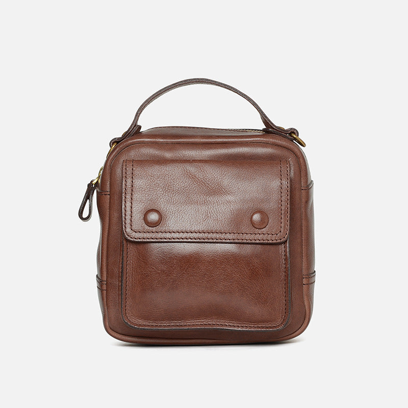 PocketBag - Sac vintage en véritable cuir - Beryleo