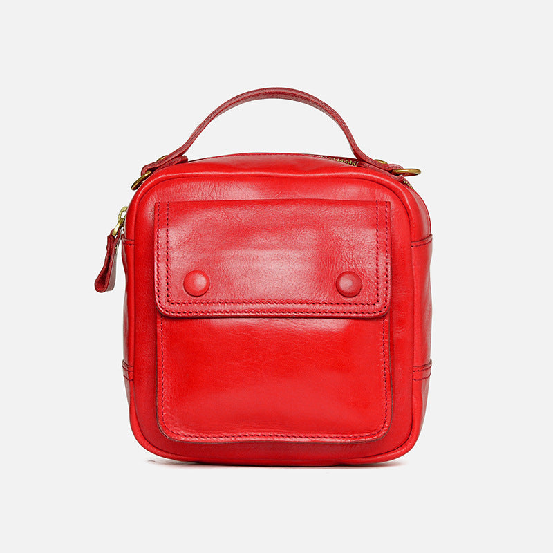 PocketBag - Sac vintage en véritable cuir - Beryleo