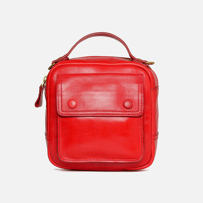 PocketBag - Sac vintage en véritable cuir - Beryleo