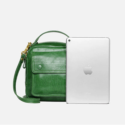 PocketBag - Sac vintage en véritable cuir - Beryleo