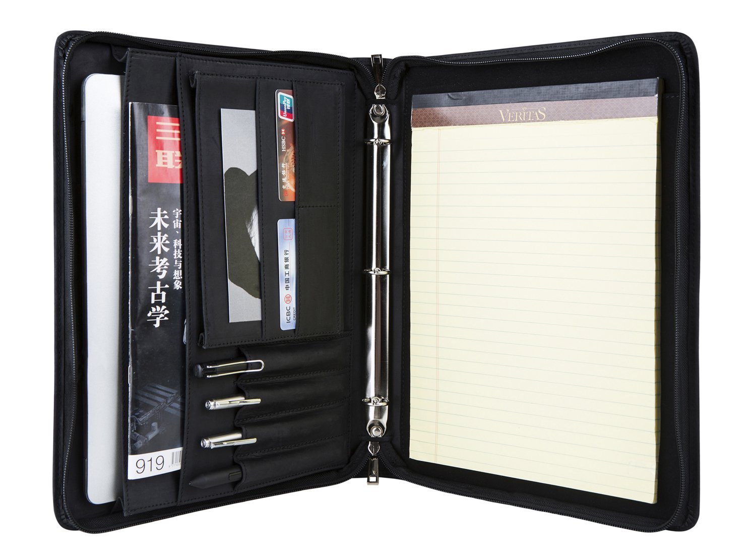 PortfolioBag - Sac vintage en véritable cuir - Beryleo