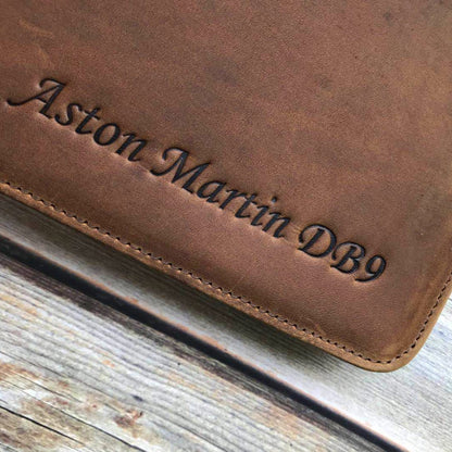 PortfolioBag - Sac vintage en véritable cuir - Beryleo