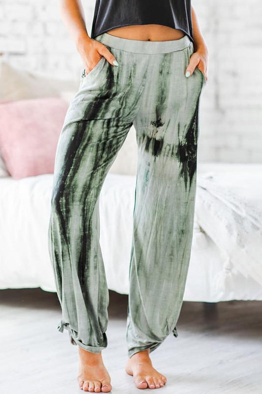 Tie-dye - Pantalon large en cotton premium avec poches ultra-confortable - Beryleo