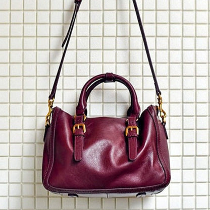 VersaillesBag - Sac vintage en véritable cuir - Beryleo