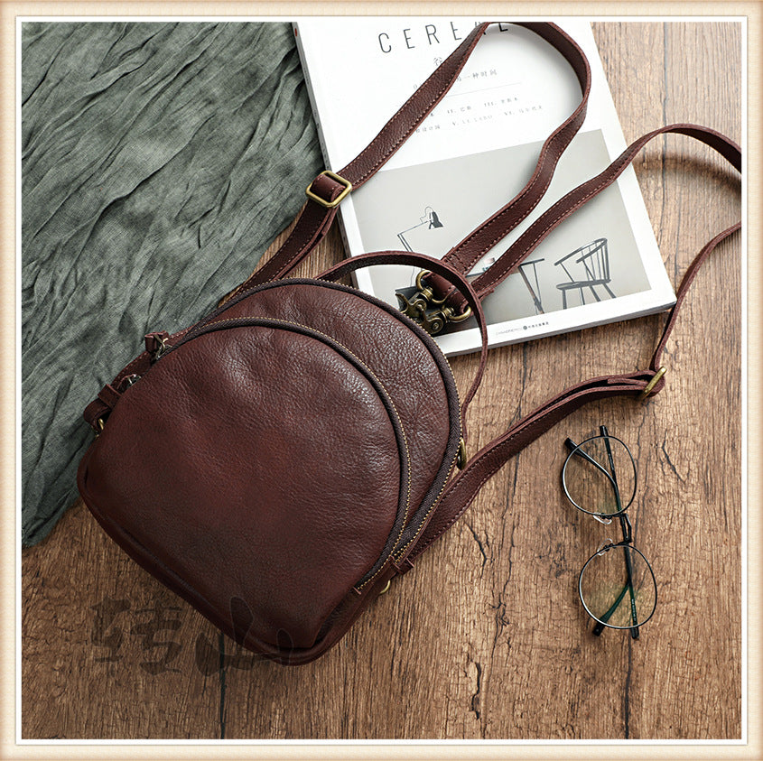 Vintage Sac en cuir - Croisade Bag - Beryleo