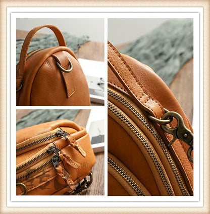 Vintage Sac en cuir - Croisade Bag - Beryleo