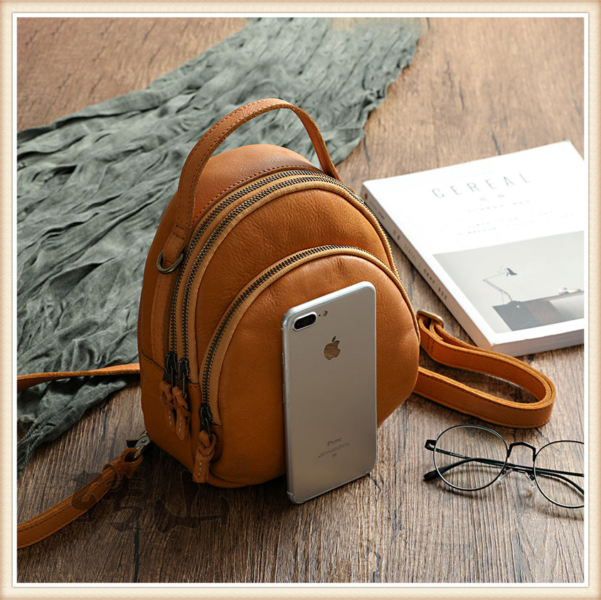 Vintage Sac en cuir - Croisade Bag - Beryleo