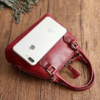 Vintage Sac en cuir - Elegance Bag - Beryleo