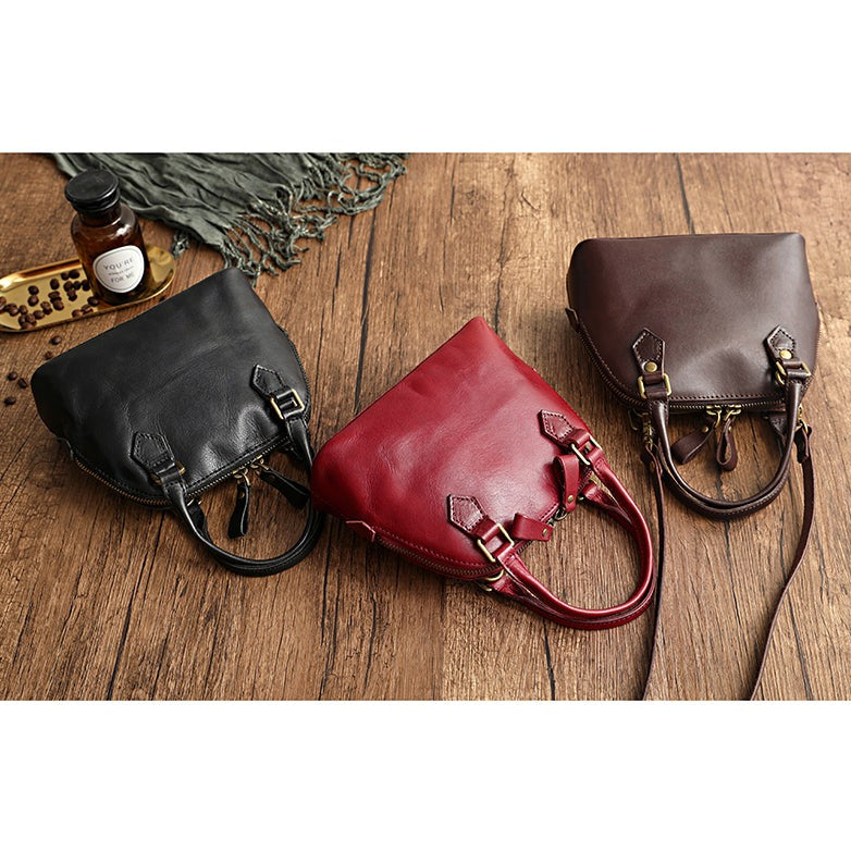 Vintage Sac en cuir - Elegance Bag - Beryleo