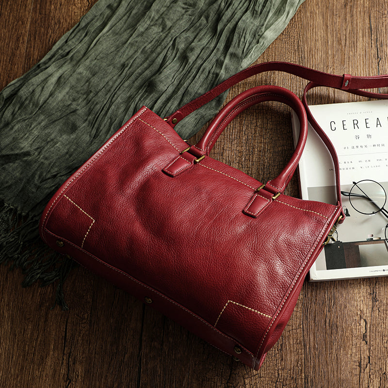 Vintage Sac en cuir - Elodie Bag - Beryleo