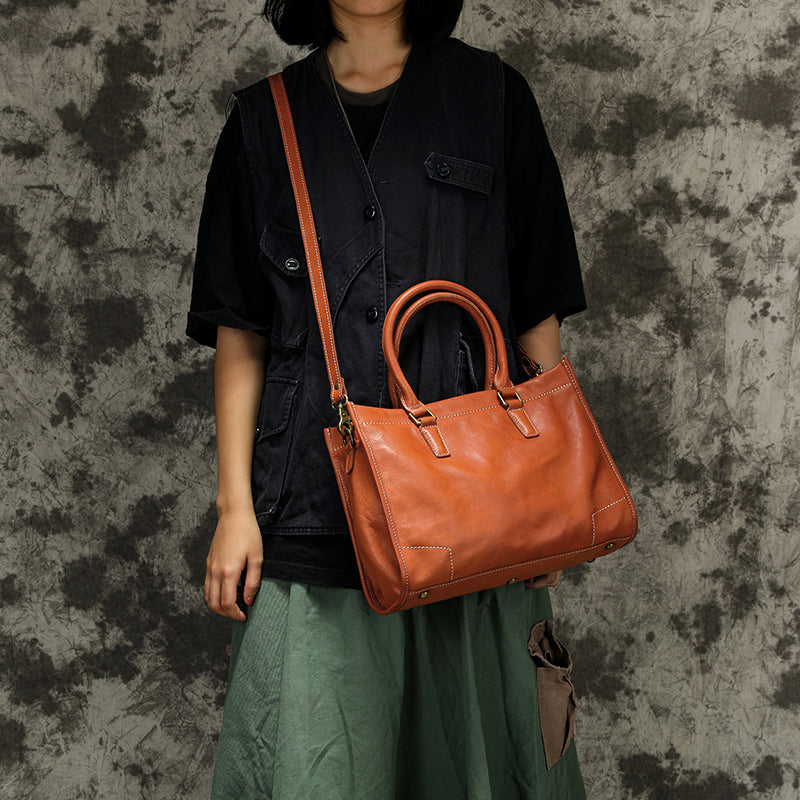 Vintage Sac en cuir - Elodie Bag - Beryleo