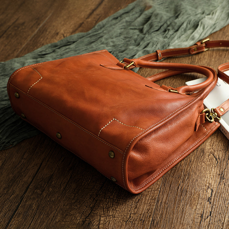 Vintage Sac en cuir - Elodie Bag - Beryleo