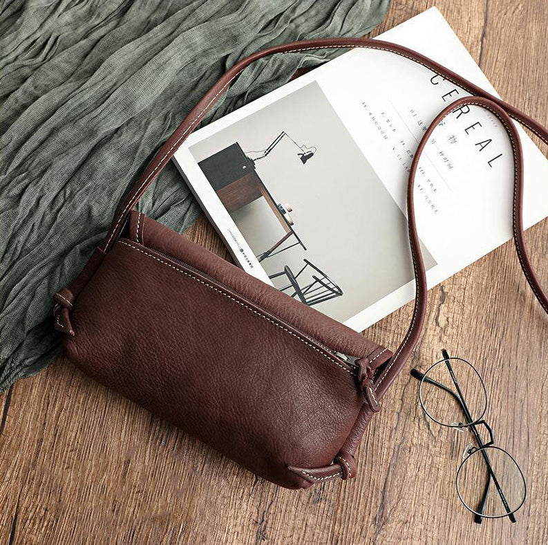 Vintage Sac en cuir - PochetteBag - Beryleo