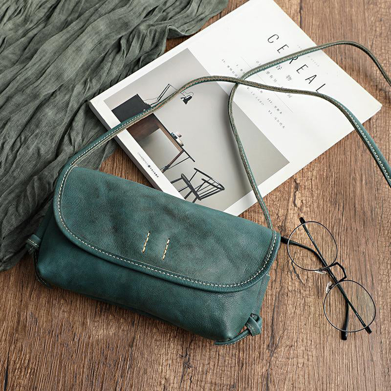 Vintage Sac en cuir - PochetteBag - Beryleo