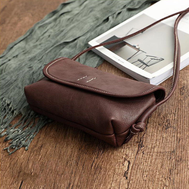 Vintage Sac en cuir - PochetteBag - Beryleo