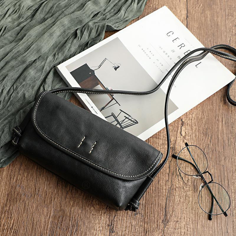 Vintage Sac en cuir - PochetteBag - Beryleo