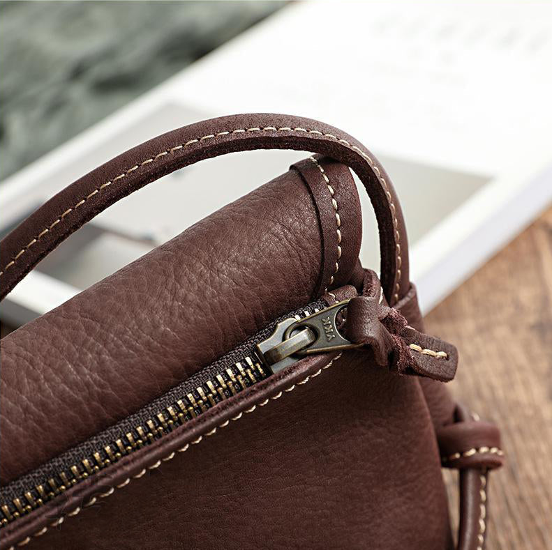 Vintage Sac en cuir - PochetteBag - Beryleo