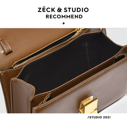Zeck & Studio Bag - Sac en véritable Cuir - Beryleo