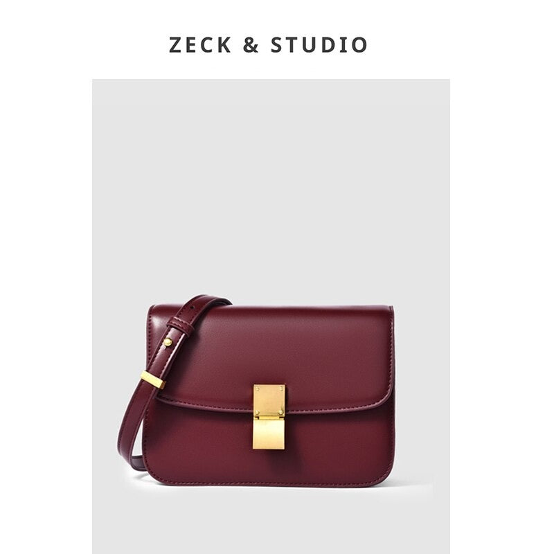 Zeck & Studio Bag - Sac en véritable Cuir - Beryleo